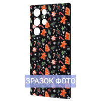 Чохол новорічний (різдвяний) WAVE Christmas Holiday Samsung A336 Galaxy A33 gingerbread men