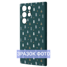 Чохол новорічний (різдвяний) WAVE Christmas Holiday Xiaomi Redmi 9 christmas trees