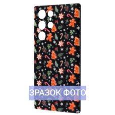 Чохол новорічний (різдвяний) WAVE Christmas Holiday Xiaomi Redmi Note 11 4G gingerbread men