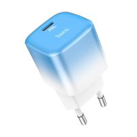 Зарядний пристрій Hoco C101A 20W 3A USB-C blue