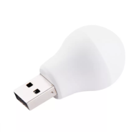 USB LED-лампа 1w (холодне світло) white