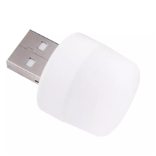 USB LED лампа 1w 6500k (тепле світло) white