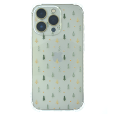 Чохол новорічний (різдвяний) WAVE Christmas Holiday для iPhone 12 Pro Max christmas trees