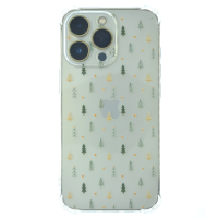 Чохол новорічний (різдвяний) WAVE Christmas Holiday для iPhone 14 Pro сhristmas trees