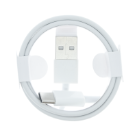 Кабель USB-A to Type-C 1м (тех пак) white