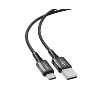 Кабель Acefast C1-04 USB-A to Type-C 15W 3A 1.2м black