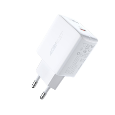 Зарядний пристрій Acefast A1 20W 3A USB-С white