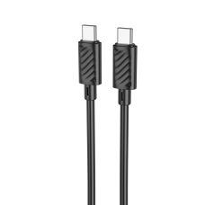 Кабель Hoco X88 Type-C to Type-C 60W 3A 1м black