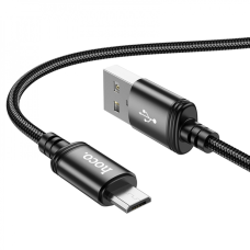 Кабель Hoco X89 USB-A to Micro USB 12W 2.4A 1м black
