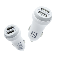 АЗП іЗі LC-12 24W 4.8A 2USB-A white (тех пак)