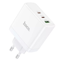 Зарядний пристрій Hoco N30 65W 3A USB-A+2USB-C white