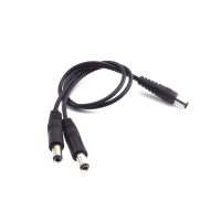 Кабель для роутера DC 5.5x2.1 to 2 DC 5.5x2.1 0.5м black
