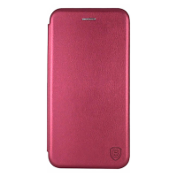 Чохол-книжка Premium Edge Xiaomi Poco C40 burgundy