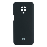 Чохол Silicone Cover Full Camera Xiaomi Redmi Note 9s black
