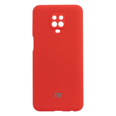 Чохол Silicone Cover Full Camera Xiaomi Redmi Note 9s red