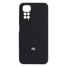Чохол Silicone Cover Full Camera Xiaomi Redmi Note 11 black