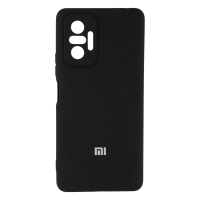 Чохол Silicone Cover Full Camera Xiaomi Redmi Note 10 Pro black