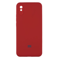 Чохол Silicone Cover Full Camera Xiaomi Redmi 9C red