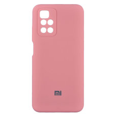 Чохол Silicone Cover Full Camera Xiaomi Redmi 10 pink