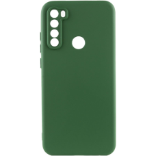 Чохол Silicone Cover Full Camera Xiaomi Redmi Note 8T dark green