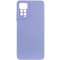 Чохол Silicone Cover Full Camera Xiaomi Redmi Note 11 Pro 5G elegant purple