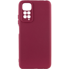 Чохол Silicone Cover Full Camera Xiaomi Redmi Note 11 Pro 5G marsala