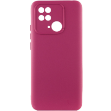 Чохол Silicone Cover Full Camera Xiaomi Poco C40 marsala
