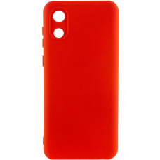 Чохол Silicone Cover Full Camera Samsung A032 Galaxy A03 Core red