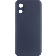 Чохол Silicone Cover Full Camera Samsung A032 Galaxy A03 Core midnight blue