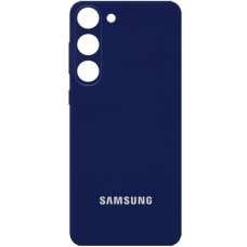 Чохол Silicone Cover Full Camera Samsung S916 Galaxy S23 Plus midnight blue