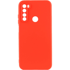 Чохол Silicone Cover Full Camera Xiaomi Redmi Note 8T red