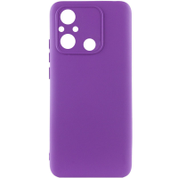Чохол Silicone Cover Full Camera Xiaomi Redmi 12C purple