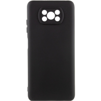 Чохол Silicone Cover Full Camera Xiaomi Poco X3 black