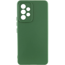 Чохол Silicone Cover Full Camera Samsung A336 Galaxy A33 5G dark green