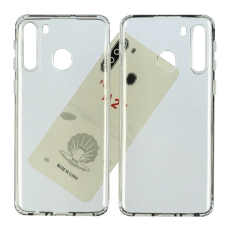Чохол Silicone KST Samsung A215 Galaxy A21 clear
