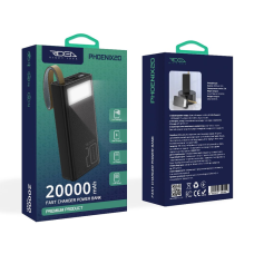 Power Bank Ridea RP-D20L Phoenix20 10W (20000 mAh) black