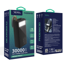 Power Bank Ridea RP-D30L Phoenix30 22.5W (30000 mAh) black