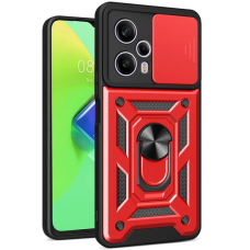 Чохол Camshield Serge Ring for Magnet Xiaomi Poco F5 red