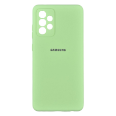 Чохол Silicone Cover Full Camera Samsung A725 Galaxy A72 mint