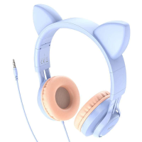 Навушники Hoco W36 blue