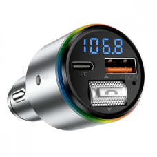 FM-Модулятор Proove Power Drive 30W 3A 1USB-A+1USB-C silver