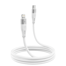Кабель Proove Soft Silicone Type-C to Lightning 27W 3A 1м white