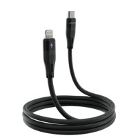 Кабель Proove Dense Metal Type-C to Lightning 27W 3A 1м black