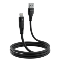 Кабель Proove Soft Silicone USB-A to Lightning 12W 2.4A 1м black