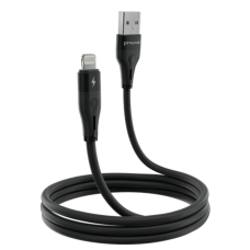 Кабель Proove Soft Silicone USB-A to Lightning 12W 2.4A 1м black