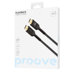 Кабель Proove PlayBack HDMI to HDMI 5м black