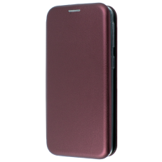 Чохол-книжка Premium Edge Xiaomi Redmi Note 12S burgundy