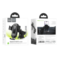 Автотримач Hoco HW3 Wireless 15W black