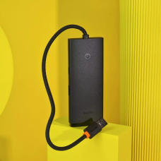 USB HUB Baseus Lite Series 4в1 (Type-C to USB 3.0*4) 0.25м black