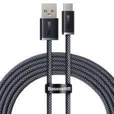 Кабель Baseus Dynamic Series Fast Charging USB-A to Type-C 100W 5A 2м (CALD000716) gray